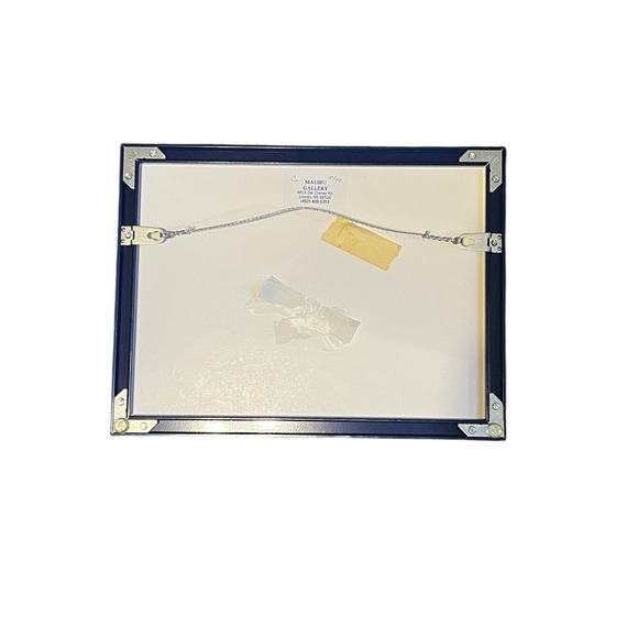 Jerry Schendel Artist CA Framed/Matted Watercolor San Francisco Signed - Picture 10 of 11